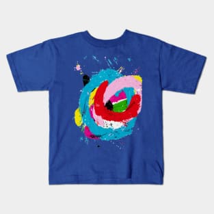 Splash of Colors by RegiaArt Kids T-Shirt